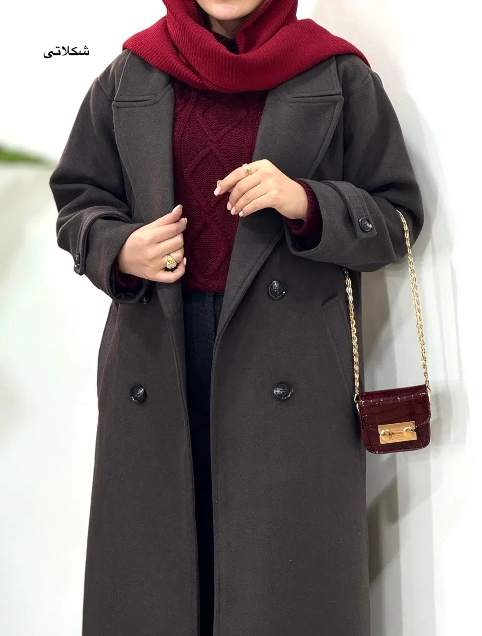 پالتو فوتر بلند آستردار بهگل 1